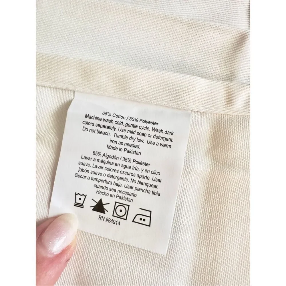 Off White cloth Napkin 20 x 20